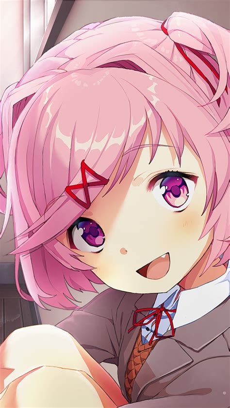 natsuki doki doki|doki doki natsuki wallpaper.